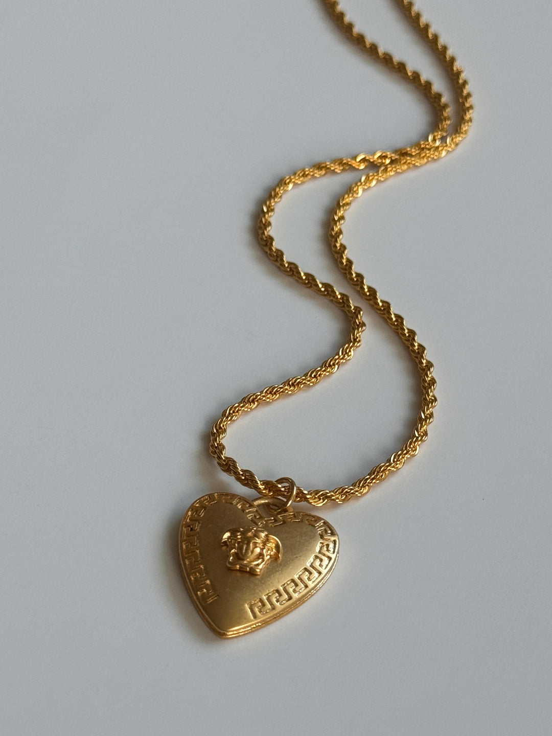 Versace Medusa Heart Necklace | reworked