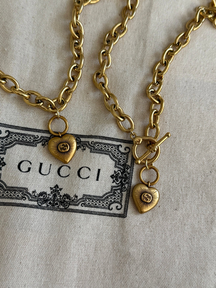 Gucci Heart Necklace | reworked