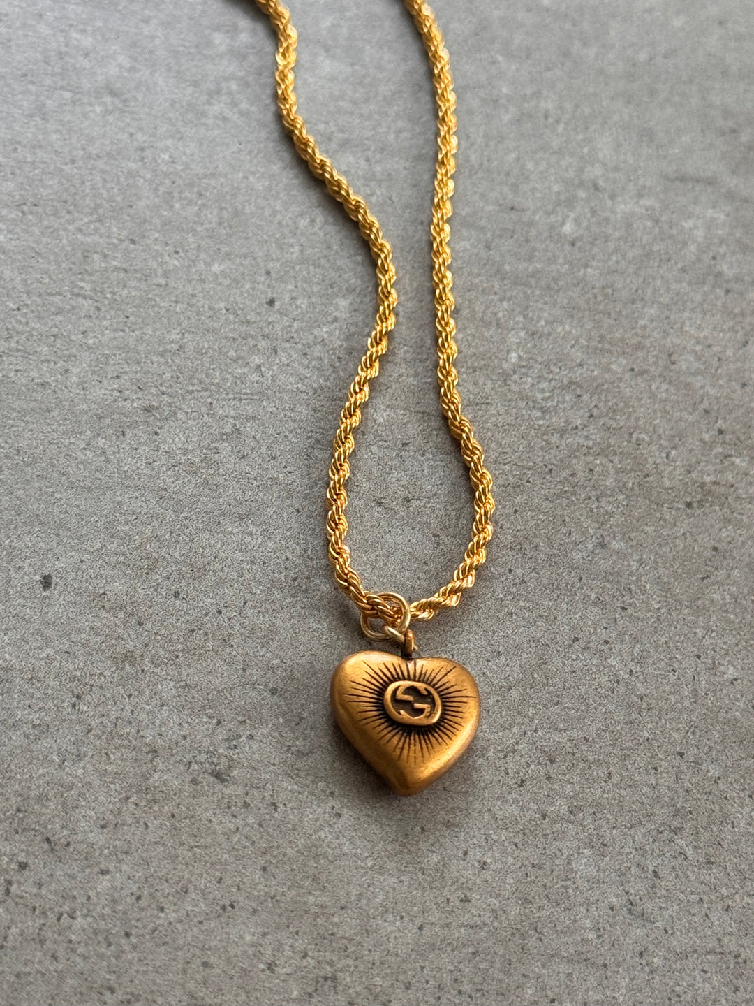 Gucci Heart Necklace | reworked