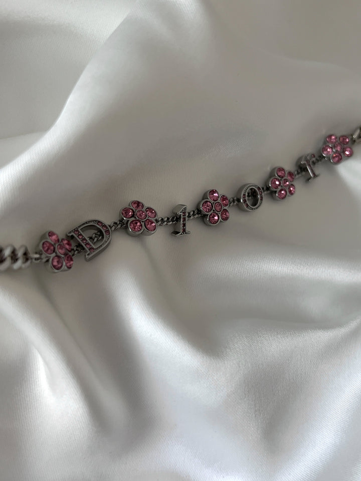 Dior Crystal Flower Necklace | reworked