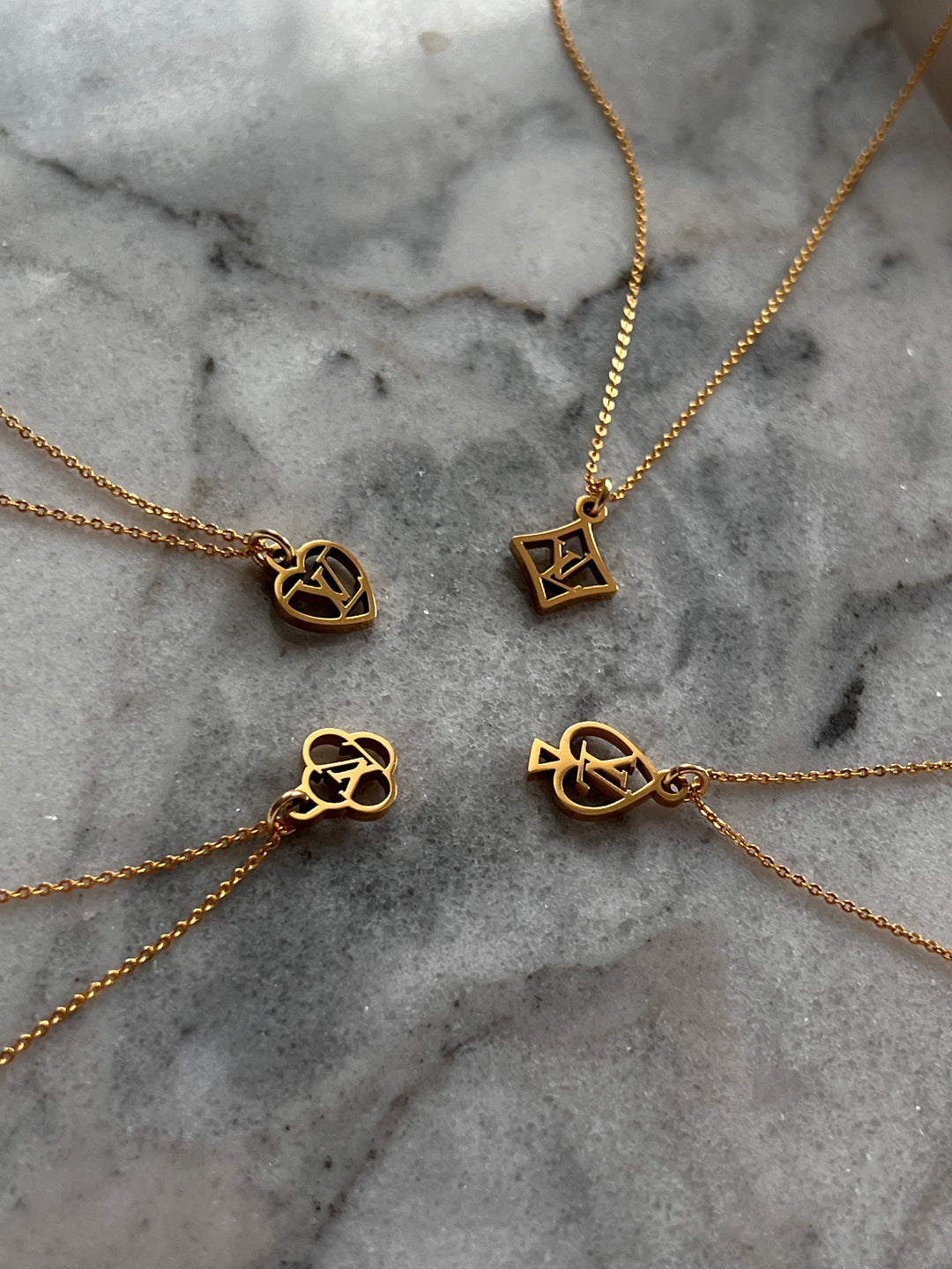 LV Charm Necklace | reworked