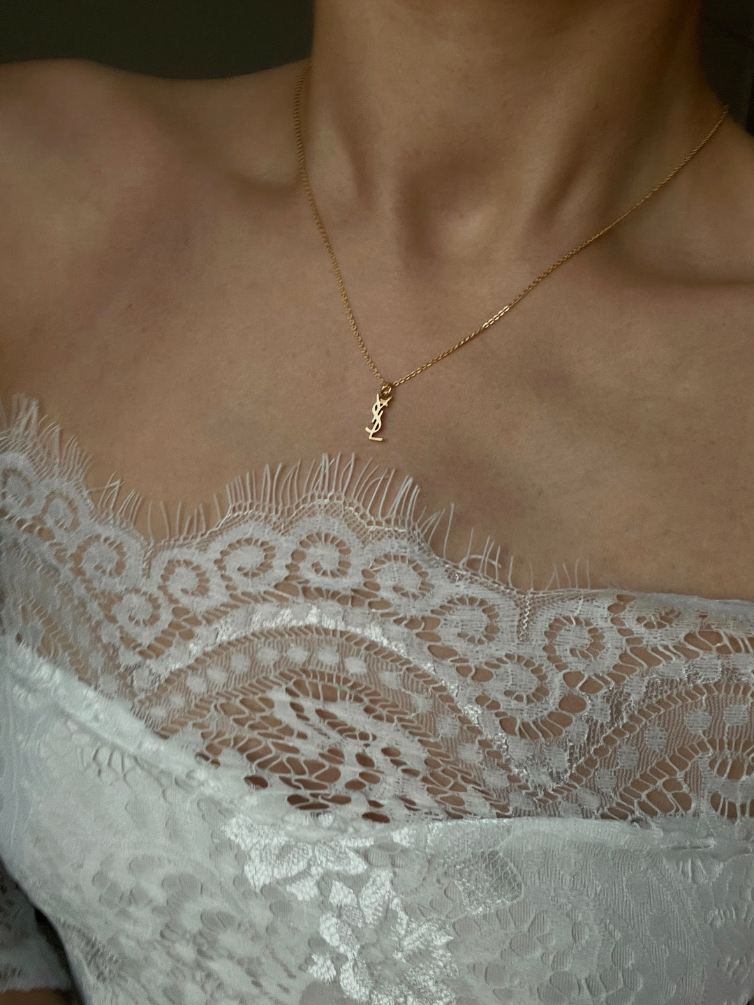 Dainty YSL Necklace | REWORKED